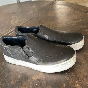 Ash black platform shoes